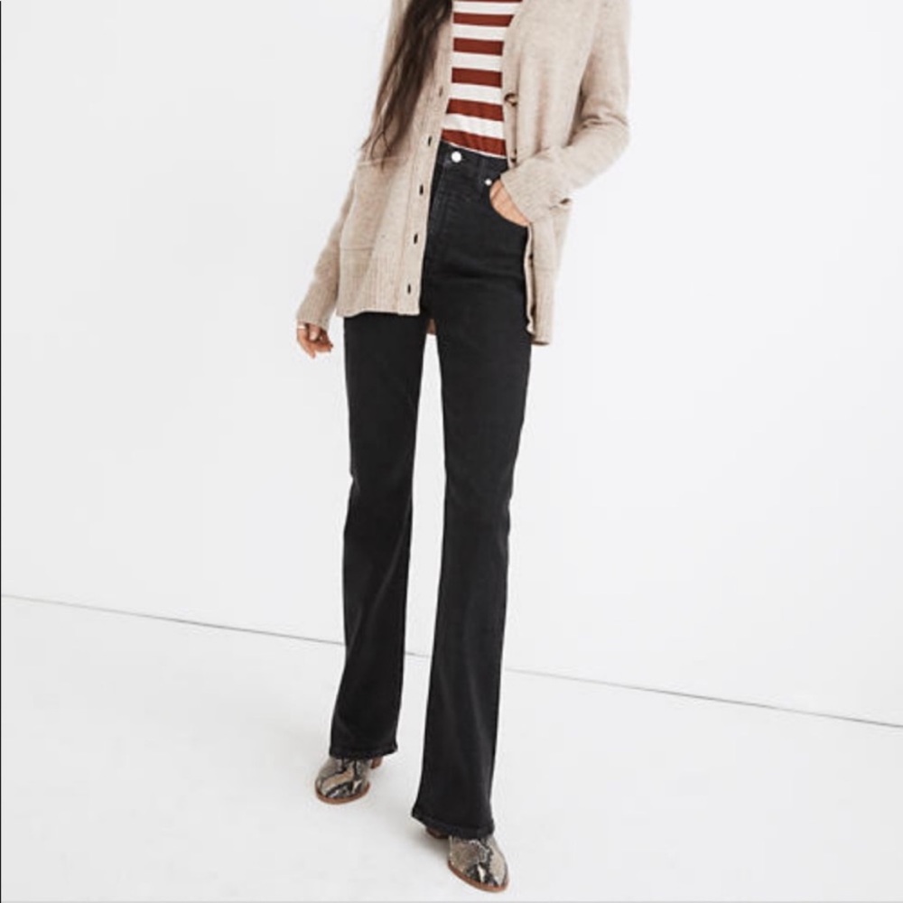 Madewell Skinny Flare Jean in Belway Wash
